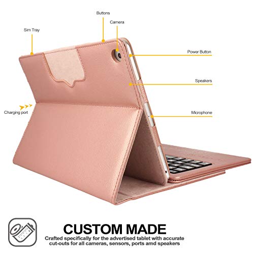 [Strike Folio] Keyboard Case for iPad 10.2" (2021 - 2019, 9th / 8th / 7th Generation)