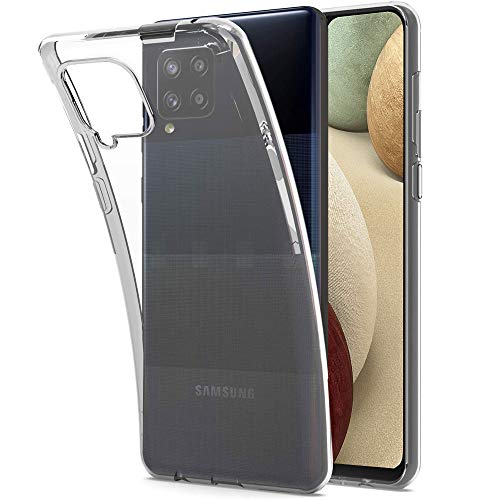 [AirFlex Case] Crystal Clear Slim & Light, Protective,  Soft Gel Cover for Samsung Galaxy A12