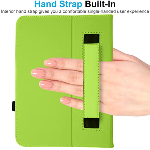 [Folio Case] Smart Cover Stand with Auto Sleep/Wake & Hand Strap For Apple iPad 11th & 10th Generation, iPad 2025 / 2022