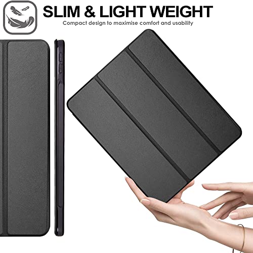 [Smart Case] Slim Stand Cover with Auto Sleep/Wake for Apple iPad Pro 12.9" (6th / 5th / 3rd / 2nd Generation)