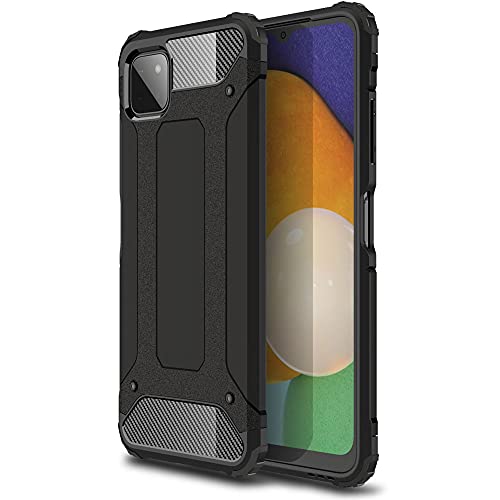 [Tough Armoured Case] ShockProof Dual-Layer Protective Heavy Duty Cover for Samsung Galaxy A22 5G