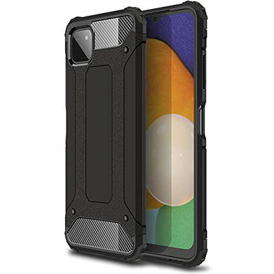 [Tough Armoured Case] ShockProof Dual-Layer Protective Heavy Duty Cover for Samsung Galaxy A22 5G