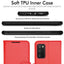 [Wallet Case] Protective Cover with Cash & Card Holder, Stand and Wrist Strap For Samsung Galaxy A02s