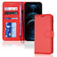 [Wallet Case] Protective Cover with Cash & Card Holder, Stand and Wrist Strap For Apple iPhone 12 Pro Max