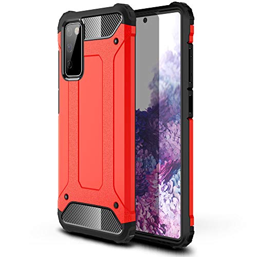 [Tough Armoured Case] ShockProof Dual-Layer Protective Heavy Duty Cover for Samsung Galaxy S20 FE