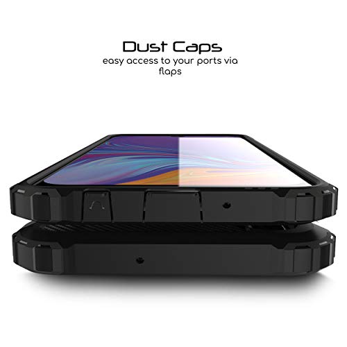 [Tough Armoured Case] ShockProof Dual-Layer Protective Heavy Duty Cover for Samsung Galaxy A20e
