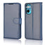[Wallet Case] Protective Cover with Cash & Card Holder, Stand and Wrist Strap For Motorola Moto E32