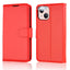 [Wallet Case] Protective Cover with Cash & Card Holder, Stand and Wrist Strap For Apple iPhone 13