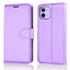 [Wallet Case] Protective Cover with Cash & Card Holder, Stand and Wrist Strap For Apple iPhone 12 Mini