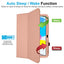 [Folio Case] Smart Cover Stand with Auto Sleep/Wake & Hand Strap For Apple iPad 11th & 10th Generation, iPad 2025 / 2022