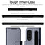 [Leather Wallet Case] Protective Cover with Cash & Card Holder, Stand and Wrist Strap For Samsung Galaxy Z Fold 4