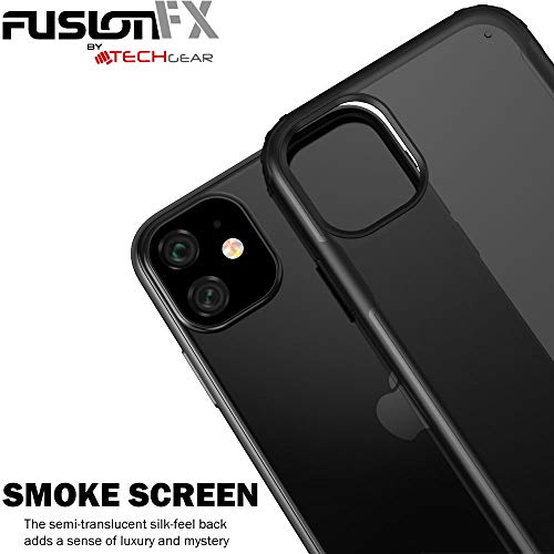 [Fusion FX Case] Slim & Light Tough Fused Gel Bumper & Hard Back Matte Case for iPhone 11