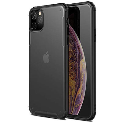 [Fusion FX Case] Slim & Light Tough Fused Gel Bumper & Hard Back Matte Case for iPhone 11 Pro