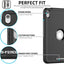 [D-FENCE Case] Tough & Rugged Smart Case For Apple iPad 11th & 10th Generation, iPad 2025 / 2022