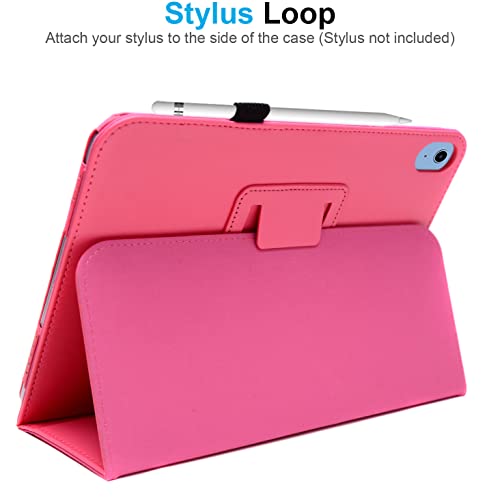 [Folio Case] Smart Cover Stand with Auto Sleep/Wake & Hand Strap For Apple iPad 11th & 10th Generation, iPad 2025 / 2022