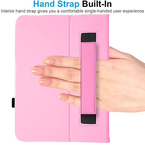 [Folio Case] Smart Cover Stand with Auto Sleep/Wake & Hand Strap For Apple iPad 11th & 10th Generation, iPad 2025 / 2022