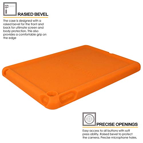 [Bumper Case] Shockproof Soft Easy Grip Case for Apple iPad 10.2", 9th / 8th / 7th Generation