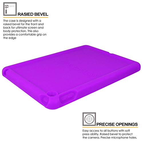[Bumper Case] Shockproof Soft Easy Grip Case for Apple iPad 10.2", 9th / 8th / 7th Generation