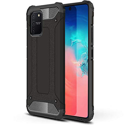 [Tough Armoured Case] ShockProof Dual-Layer Protective Heavy Duty Cover for Samsung Galaxy S10 Lite