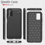 [Stealth Case] Samsung Galaxy A03s Soft Protective Slim Cover with Carbon Fibre Detailing
