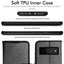 [Wallet Case] Protective Cover with Cash & Card Holder, Stand and Wrist Strap For Google Pixel 6 Pro