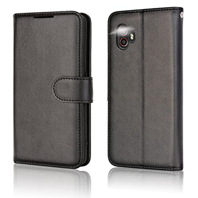 [Wallet Case] Protective Cover with Cash & Card Holder, Stand and Wrist Strap For Samsung Galaxy XCover 6 Pro
