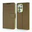 [Leather Wallet Case] Genuine Leather [RFID Blocking] Magnetic Flip Case with Card & Slots and Stand For Samsung Galaxy S22 Ultra