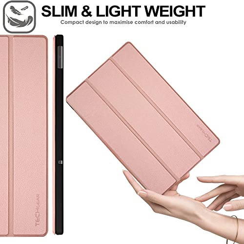 [Smart Case] Slim Stand Cover with Auto Sleep/Wake for Lenovo Tab M10 Plus 3rd Gen 2022 (10.6") TB125 / TB128