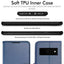 [Wallet Case] Protective Cover with Cash & Card Holder, Stand and Wrist Strap For Google Pixel 6