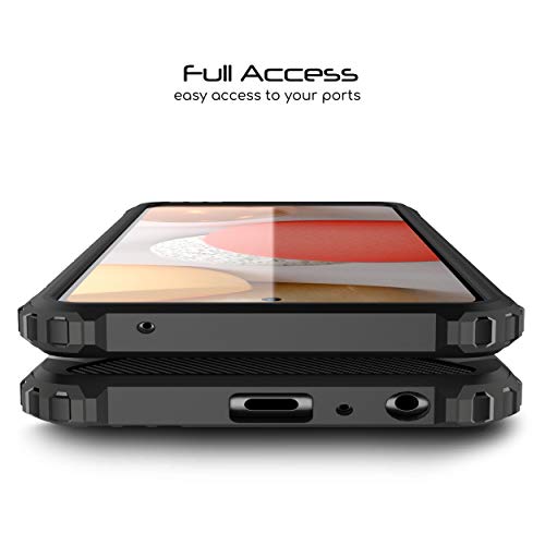 [Tough Armoured Case] ShockProof Dual-Layer Protective Heavy Duty Cover for Samsung Galaxy A72 5G