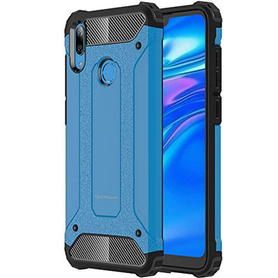 [Tough Armoured Case] ShockProof Dual-Layer Protective Heavy Duty Cover for Huawei Huawei Y7 2019
