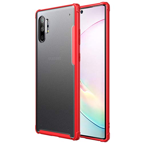 [Fusion FX Case] Slim & Light Tough Fused Gel Bumper & Hard Back Matte Case for Samsung Galaxy Note 10 Plus