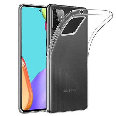 [AirFlex Case] Crystal Clear Slim & Light, Protective,  Soft Gel Cover for Samsung Galaxy A72 5G