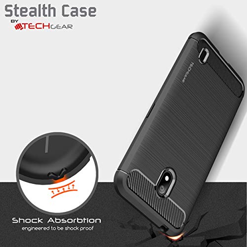 [Stealth Case] Nokia 3.2 Soft Protective Slim Cover with Carbon Fibre Detailing