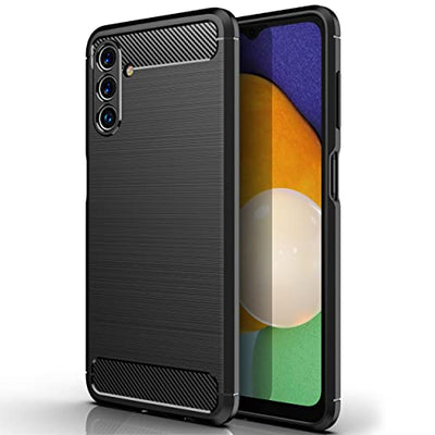 [Stealth Case] Samsung Galaxy A04s Soft Protective Slim Cover with Carbon Fibre Detailing
