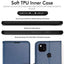 [Wallet Case] Protective Cover with Cash & Card Holder, Stand and Wrist Strap For Google Pixel 4a