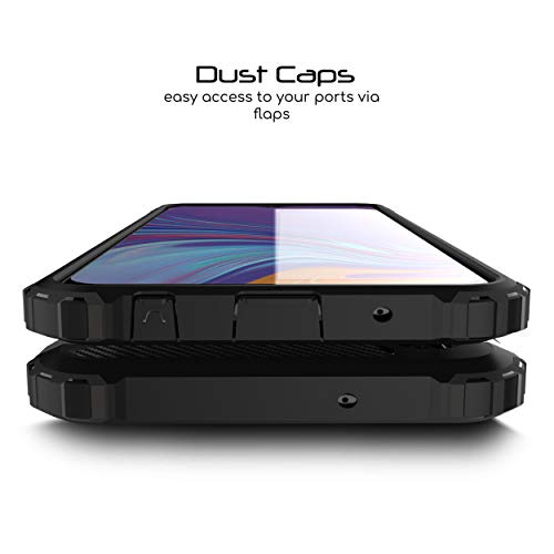 [Tough Armoured Case] ShockProof Dual-Layer Protective Heavy Duty Cover for Samsung Galaxy A10