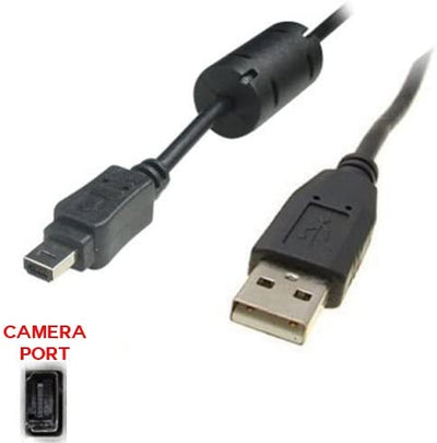 USB Cable Lead for Fuji Finepix Digital Cameras for Image Transfer