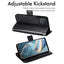 [Wallet Case] Protective Cover with Cash & Card Holder, Stand and Wrist Strap For Oppo Reno4 Z 5G