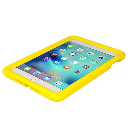 [Bumper Case] Shockproof Soft Easy Grip Case for Apple iPad Mini 5 2019, iPad Mini 4