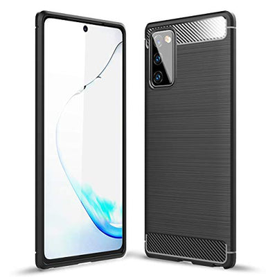 [Stealth Case] Samsung Galaxy Note 20 Soft Protective Slim Cover with Carbon Fibre Detailing