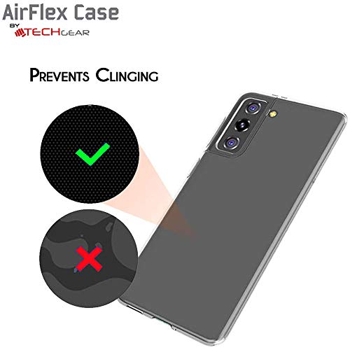 [AirFlex Case] Crystal Clear Slim & Light, Protective,  Soft Gel Cover for Samsung Galaxy S23