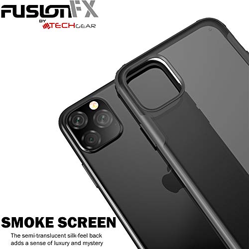 [Fusion FX Case] Slim & Light Tough Fused Gel Bumper & Hard Back Matte Case for iPhone 11 Pro Max