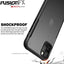 [Fusion FX Case] Slim & Light Tough Fused Gel Bumper & Hard Back Matte Case for iPhone 11 Pro Max