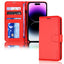 [Wallet Case] Protective Cover with Cash & Card Holder, Stand and Wrist Strap For Apple iPhone 14 Pro