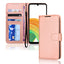 [Wallet Case] Protective Cover with Cash & Card Holder, Stand and Wrist Strap For Samsung Galaxy A33 5G