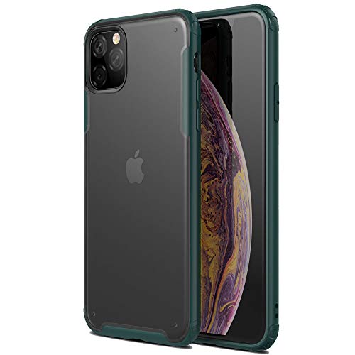 [Fusion FX Case] Slim & Light Tough Fused Gel Bumper & Hard Back Matte Case for iPhone 11 Pro Max