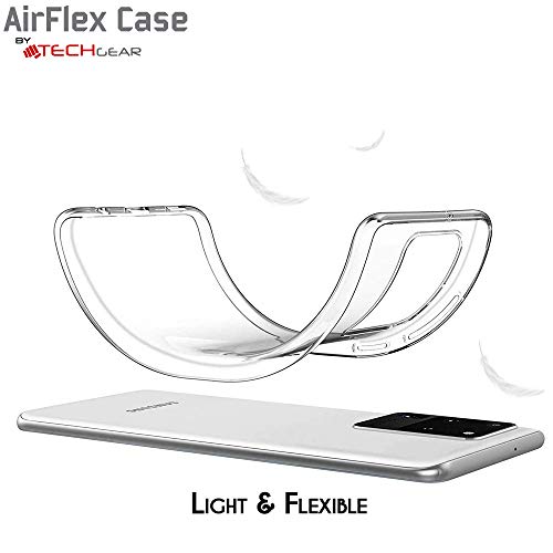 [AirFlex Case] Crystal Clear Slim & Light, Protective,  Soft Gel Cover for Samsung Galaxy S21 Plus