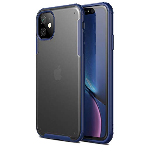 [Fusion FX Case] Slim & Light Tough Fused Gel Bumper & Hard Back Matte Case for iPhone 11
