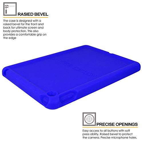 [Bumper Case] Shockproof Soft Easy Grip Case for Apple iPad 10.2", 9th / 8th / 7th Generation